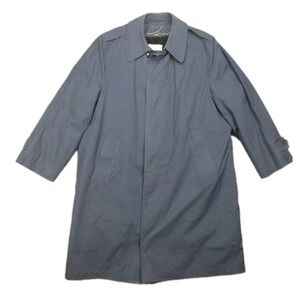 Mens All Weather Coat w Liner Sz 40S Military USAF Air Force Navy Trench Gorp